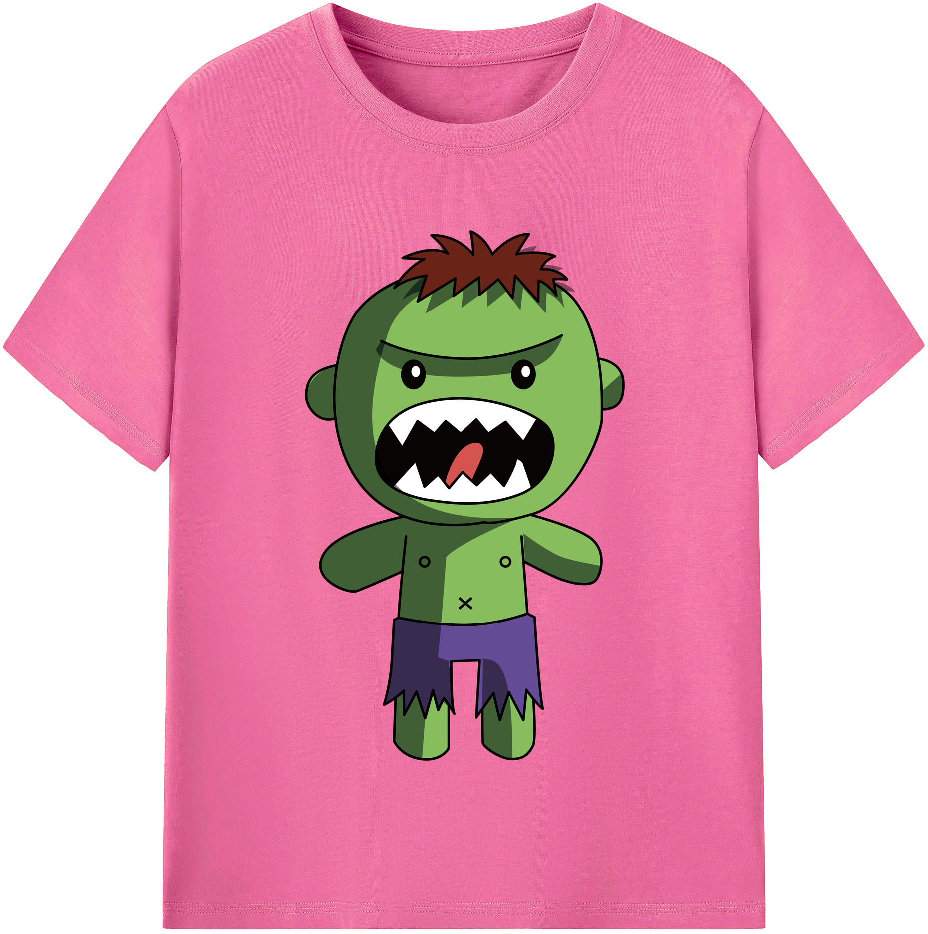（画像用） アベンジャーズ The Avengers レディースカジュアルプリントTシャツ（綿100％）